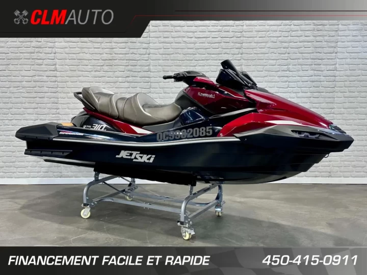 2026 KAWASAKI JET SKI ULTRA 310 LX +JETSOUND AUDIO + SEULEMENT 11 HR + 3 PASSAGERS + TOILE + RARE & A1 