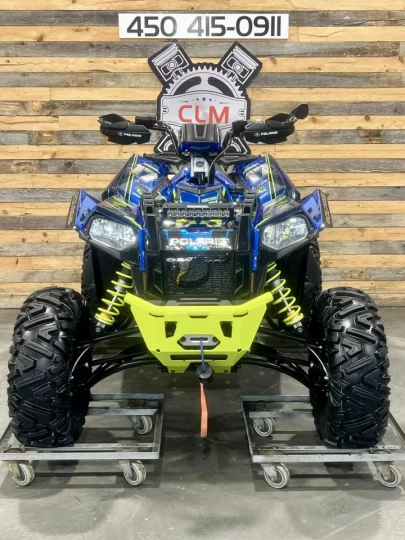 2023 POLARIS SCRAMBLER XP 1000 VERSION ''S'' + 4X4 + EPS + SEULEMENT 2235 KM + GARANTIE JANVIER 2027 + LOOK INCROYABLE 