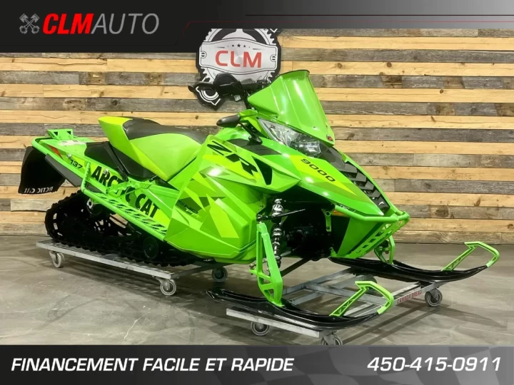 2016 ARCTIC CAT ZR 9000 TURBO LIMITED SNO-PRO 137'' + FOX QS3 + 26688 KM 