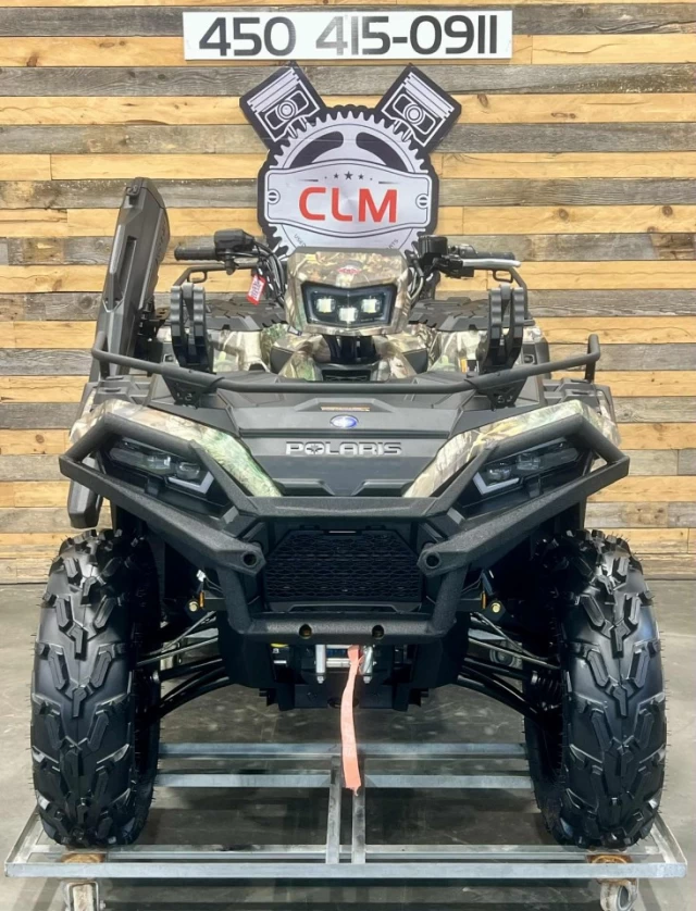 POLARIS SPORTSMAN XP 1000 EFI EDITION HUNTER / CHASSEUR + CAMO + 4X4 + EPS + SEULEMENT 4 KM + TOUTE ÉQUIPÉE + RARE & A1  2024