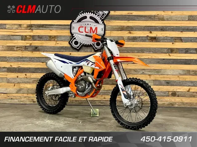 KTM 250 XC-F + EMBRAYAGE/CLUTCH REKLUSE + 16 HR SEULEMENT + RARE & CONDITION A1  2022
