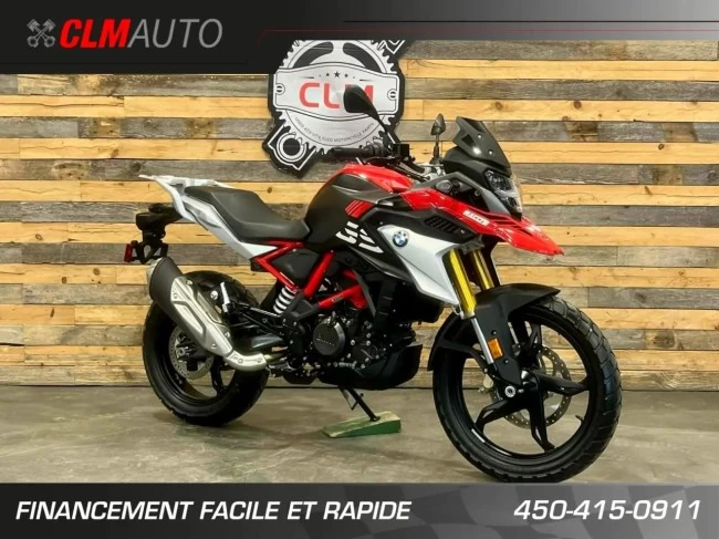 BMW G310 GS EDITION RALLYE + ABS + SEULEMENT 888 KM + RARE & IMPECCABLE A1 - 2024