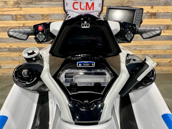 2024 BRP SEA-DOO FISHPRO EDITION SPORT 170 H.P + IBR + VTS + IDF + GPS + AUDIO PREMIUM + COOLER/VIVIER LINQ 