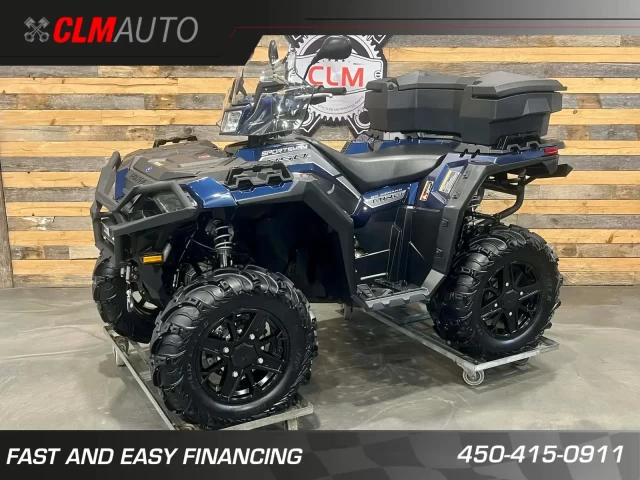 POLARIS SPORTSMAN 850 H.O EFI EDITION PREMIUM + 4X4 + EPS + 6995 KM SEULEMENT + RARE & A1  2021