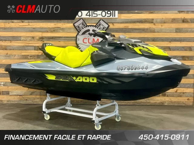 BRP SEA-DOO GTI S.E 170 H.P + IBR + VTS + AUDIO PREMIUM + 3 PASSAGERS + SEULEMENT 45 HR  2021