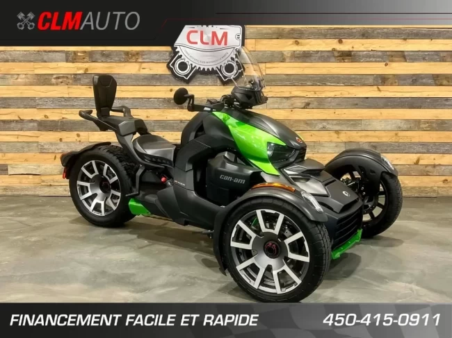 BRP CAN-AM SPYDER / RYKER RALLY 900 ACE EFI + SEULEMENT 4995 KM + BEAUCOUP D'OPTIONS AJOUTER $$$ + CONDITION IMPECCABLE A1 - 2019