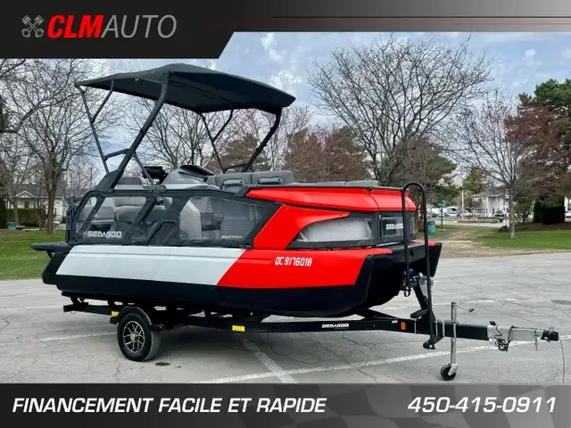 BRP SEA-DOO SWITCH CRUISE 18' 230 HP + IBR + VTS + IDF + GPS + AUDIO + BIMINI + REMORQUE DLX  2024
