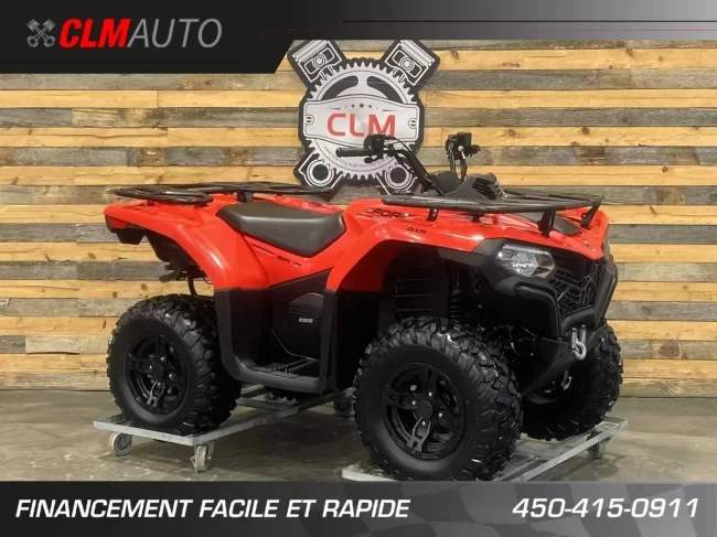 CF MOTO C-FORCE 400 LX EFI + 4X4 + E.P.S + SEULEMENT 1349 KM - 2023