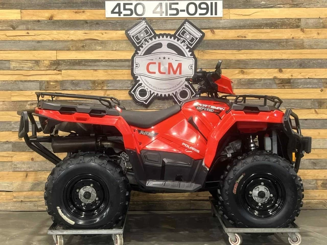 POLARIS SPORTSMAN 570 EFI + E.P.S + 4X4 + TREUIL + PARE CHOC HD AVANT & ARRIERE + SEULEMENT 2012 KM  2021