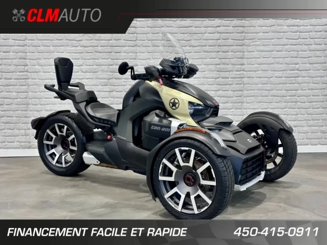 BRP CAN-AM RYKER 900 EFI EDITION RALLY + 10272 KM + BANC PASSAGER & DOSSIER + PAREBRISE + PHARE AUX - 2020