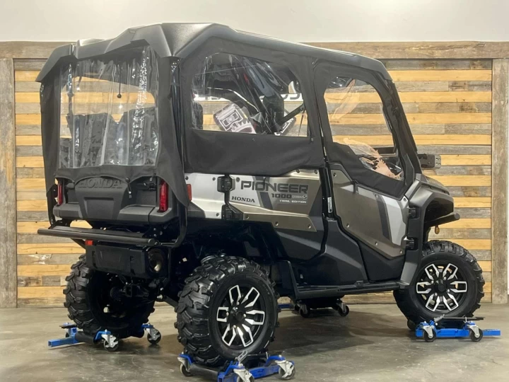 2024 HONDA PIONEER5 1000 TRAIL EDITION + QUICK FLIP 5 PASSAGERS + EPS + 4X4 + RARE & CONDITION A1 
