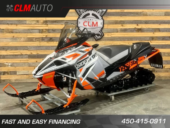 2021 YAMAHA SIDEWINDER TURBO X-TX LE 146'' + FOX QS3 + SEULEMENT 8093 KM + COULEUR RARE 