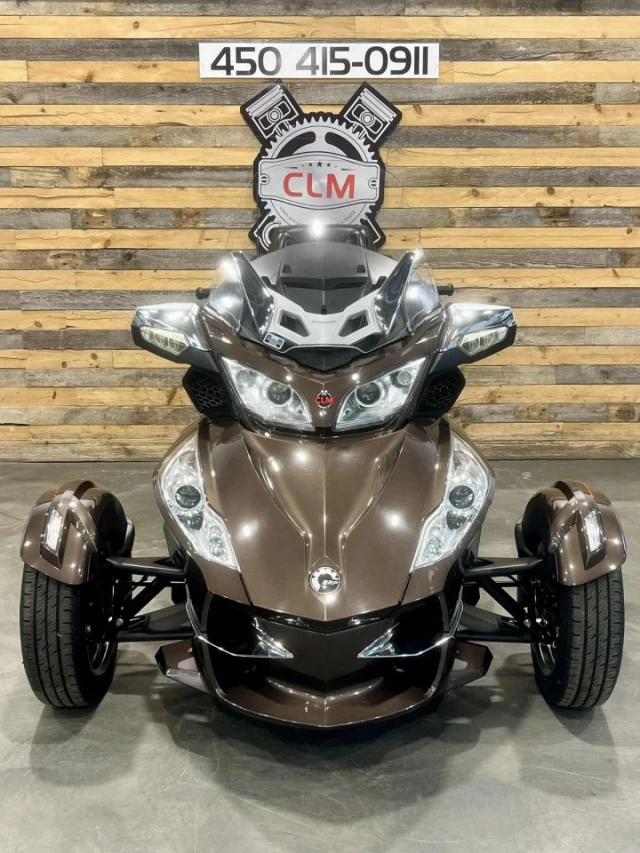 BRP CAN-AM SPYDER RT LIMITED SE-5 (SEMI-AUTOMATIQUE) + SEULEMENT 45618 KM + COULEUR RARE & CONDITION A11  2013