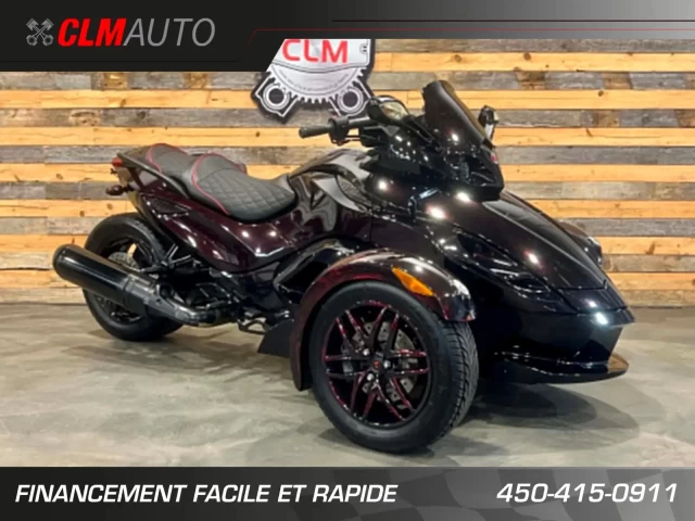 BRP CAN-AM SPYDER RS-S SE-5 (SEMI-AUTOMATIQUE) BAS KM 27853 KM + COLEUR & LOOK UNIQUE + A1  2011