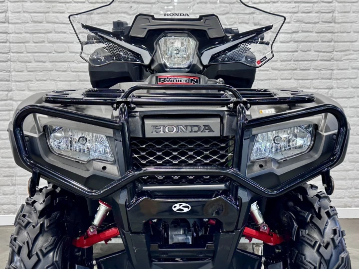 2019 HONDA TRX FOREMAN RUBICON 500 DELUXE + 4WD + POWER STEERING + SEULEMENT 790 KM + IMPECCABLE & RARE 