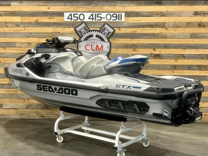 2021 BRP SEA-DOO GTX LIMITED 300 HP + IBR + VTS + IDF + AUDIO PREMIUM + SEULEMENT 35 HR + 3 PASSAGERS + CONDITION A1 