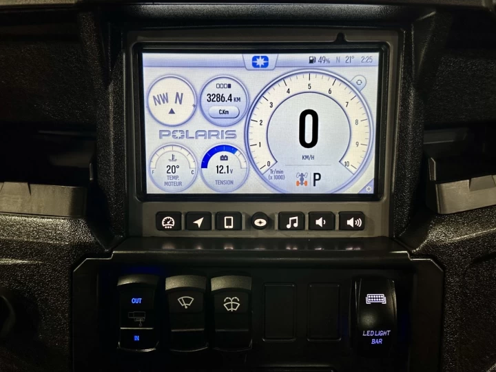 2021 POLARIS GENERAL 4 CREW XP 1000 EDITION DELUXE + RIDE COMMAND RADIO - GPS + CABINE FERMÉ + 3286 KM SEULEMENT 
