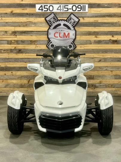 2016 BRP CAN-AM SPYDER F3 LIMITED SE-6 (SEMI-AUTOMATIQUE) + ROTAX 1330 cc EFI + SEULEMENT 34305 KM + ENSEMBLE CHROME 