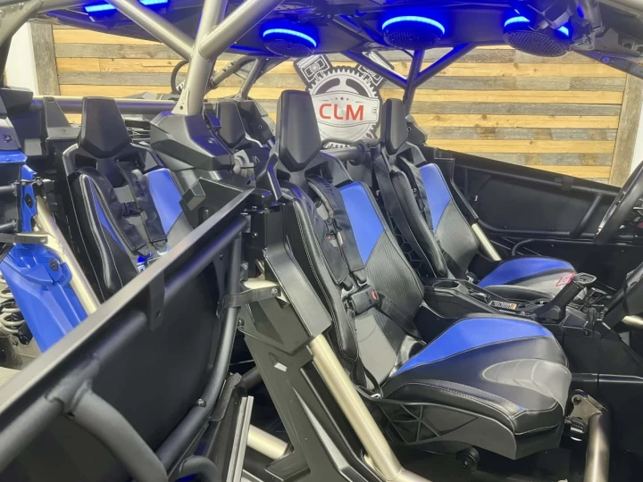 2023 BRP CAN-AM MAVERICK MAX X3 X-RS TURBO ''RR'' 200 H.P + DPS + 4X4 + 72'' + SMART SHOX + TOIT AUDIO + SEULEMENT 1509 KM 