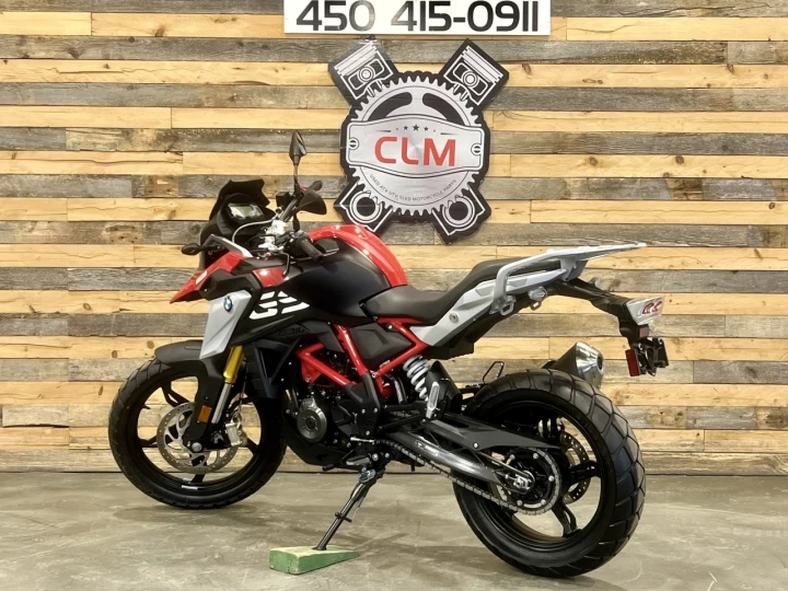 2024 BMW G310 GS EDITION RALLYE + ABS + SEULEMENT 888 KM + RARE & IMPECCABLE A1 