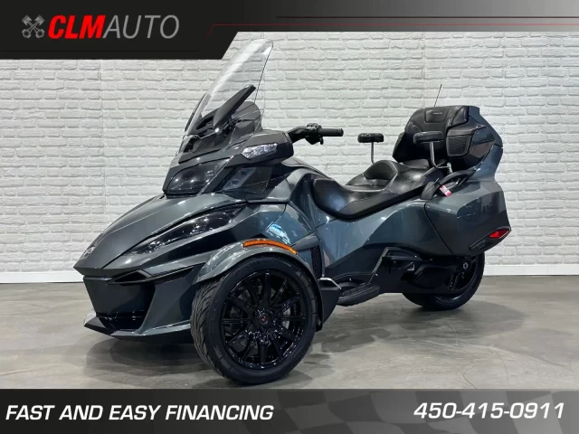 BRP CAN-AM SPYDER RT LIMITED EDITION DARK SE-6 (SEMI-AUTOMATIQUE) ROTAX 1330 cc ACE EFI + 56197 KM + RARE & A1  2018