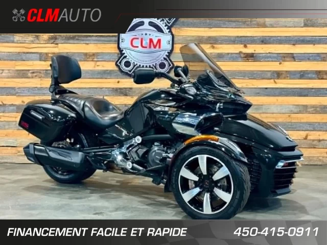 BRP CAN-AM SPYDER F3 ''S'' SE-6 (SEMI-AUTOMATIQUE) + SUSPENSION FOX + BEAUCOUP D'EQUIPEMENTS $$$ + RARE & A1  2015