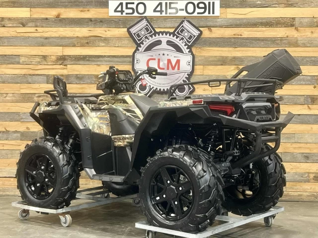 POLARIS SPORTSMAN XP 1000 EFI EDITION HUNTER / CHASSEUR + CAMO + 4X4 + EPS + SEULEMENT 4 KM + TOUTE ÉQUIPÉE + RARE & A1  2024