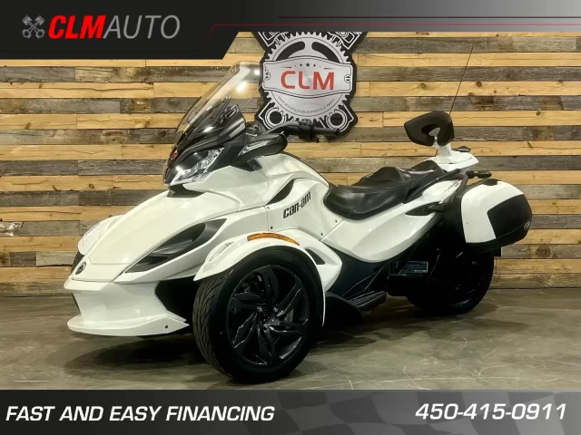 BRP CAN-AM SPYDER ST LIMITED SE-5 (semi-automatique) + RADIO + DOSSIER + VALISE + 52998 KM  2013