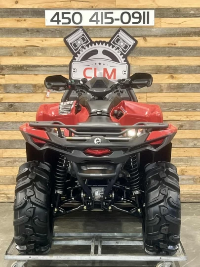2024 BRP CAN-AM OUTLANDER X-MR 700 EFI + 4X4 + DPS + SEULEMENT 1618 KM + TREUIL X-BULL 4500 LBS 