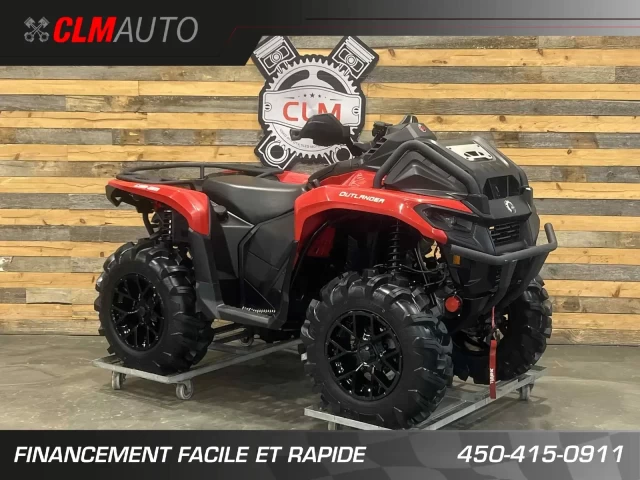BRP CAN-AM OUTLANDER X-MR 700 EFI + 4X4 + DPS + SEULEMENT 1618 KM + TREUIL X-BULL 4500 LBS  2024