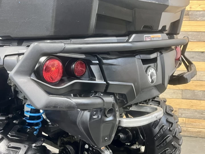 2021 BRP CAN-AM OUTLANDER MAX XT 650 EFI + 4X4 + DPS + VRAI VTT 2 PLACES LEGALE EN SENTIER + 6479 KM + RARE 