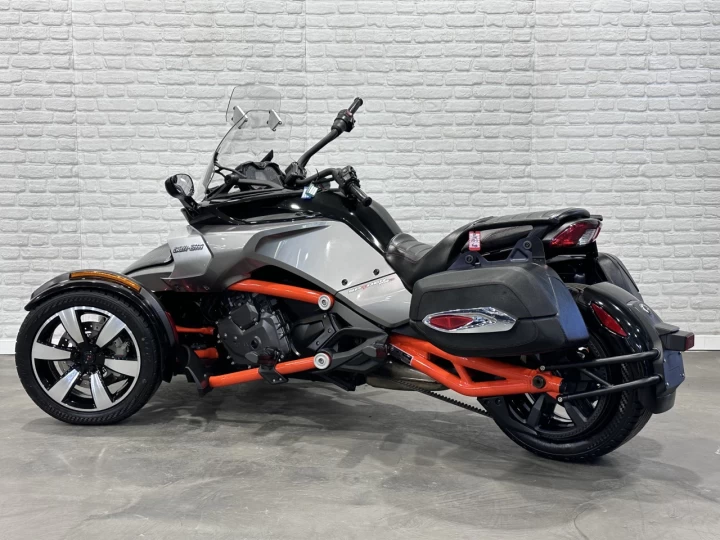 2015 BRP CAN-AM SPYDER F3-S SE-6 (SEMI-AUTOMATIQUE) + ROTAX 1330 cc + FOX + PARE-BRISE + DOSSIER + RARE & A1 