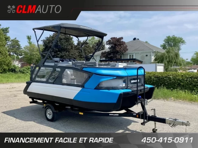 BRP SEA-DOO SWITCH CRUISE 18' + ROTAX 230 HP + IBR + VTS + IDF + GPS + JL AUDIO PREMIUM + TOIT BIMINI + REMORQUE + 43 HR + A1 - 2022