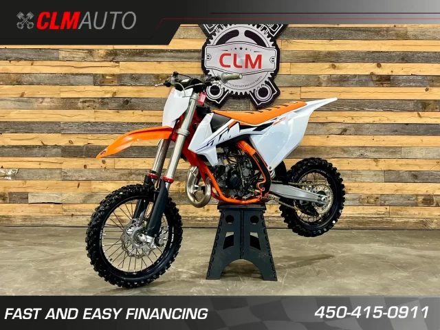 KTM 85 SX MX-MOTOCROSS / ROUE 14'' & 17'' + SEULEMENT 35 HR + RARE & A1  2022