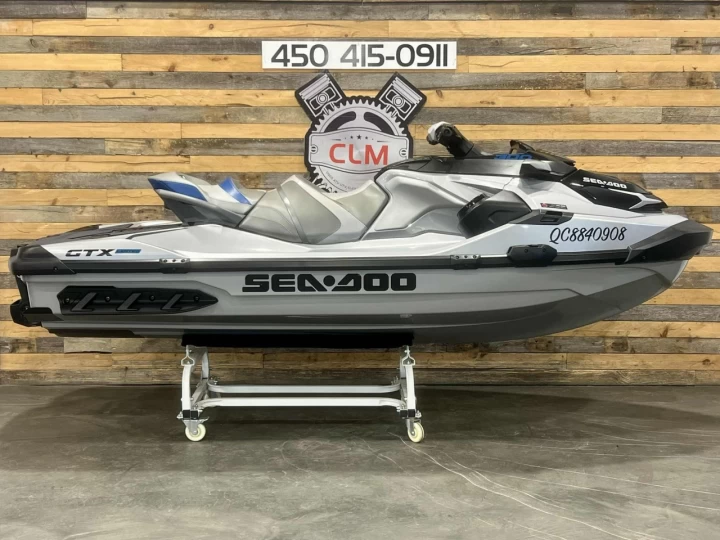 2021 BRP SEA-DOO GTX LIMITED 300 HP + IBR + VTS + IDF + AUDIO PREMIUM + SEULEMENT 35 HR + 3 PASSAGERS + CONDITION A1 