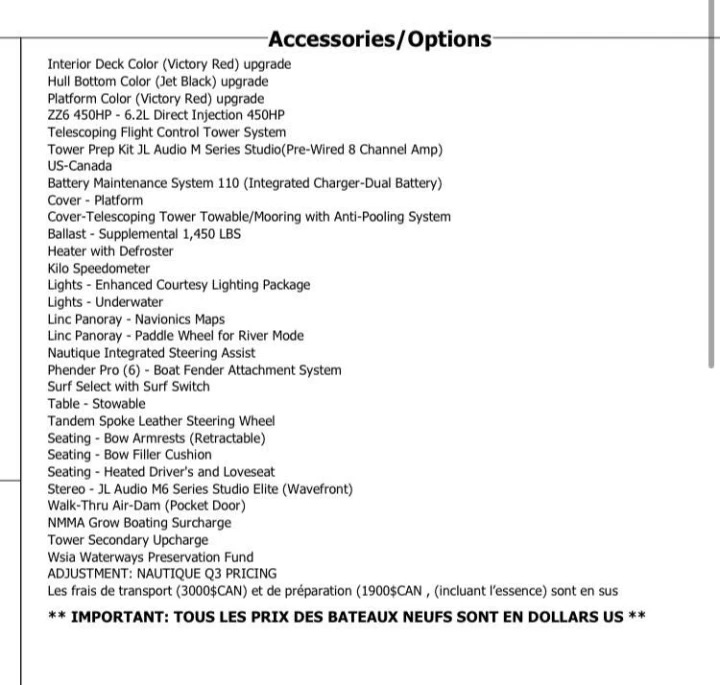 2022 SUPER AIR NAUTIQUE G23 + TOUTES OPTIONS $$$ + REMORQUE DLX + SEULEMENT 105 HR 