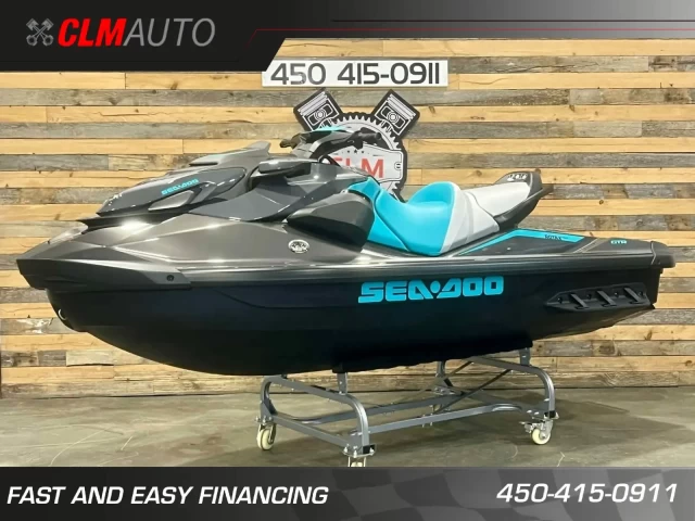 BRP SEA-DOO GTR 230 H.P + IBR + VTS + AUDIO PREMIUM + 3 PASSAGERS + SEULEMENT 59 HR + RARE & A1  2025