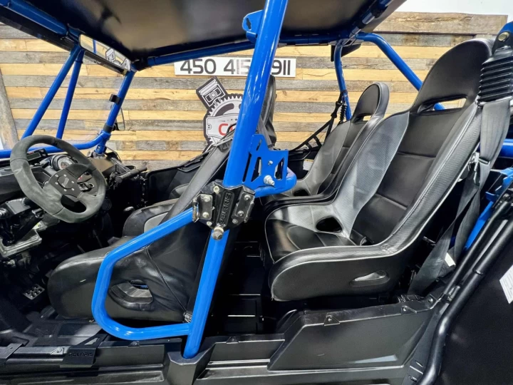2013 POLARIS RZR4 XP 900 EFI EDITION SPECIALE JAGGED X RACING + 4X4 + EPS + 4 PASSAGERS 