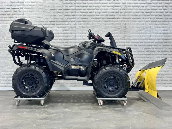 2015 ARCTIC CAT MUD PRO 1000 EFI LIMITED + 4WD + EPS + SEULEMENT 2871 KM + PELLE A NEIGE + 2 PASSAGERS + RARE & A1 