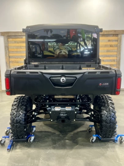 2025 BRP CAN-AM DEFENDER MAX CREW HD-10 LIMITED + 4WD + DPS + 650 KM SEULEMENT + 6 PASSAGERS + TOUTE ÉQUIPÉE+ RARE & A1 