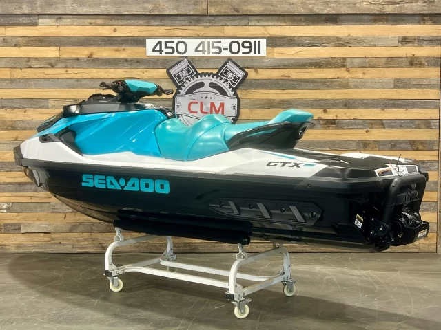 BRP SEA-DOO GTX PRO 130 H.P + IBR + 3 PASSAGERS + 255 HR + AUBAINE $$$  2022