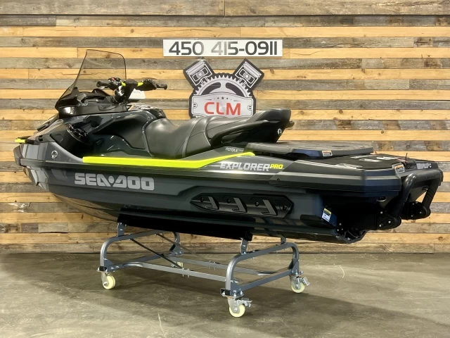 BRP SEA-DOO EXPLORER PRO 170 H.P + IBR + VTS + IDF + AUDIO PREMIUM + GPS + FISH FINDER + PARE BRISE + 3 PASSAGERS  2023