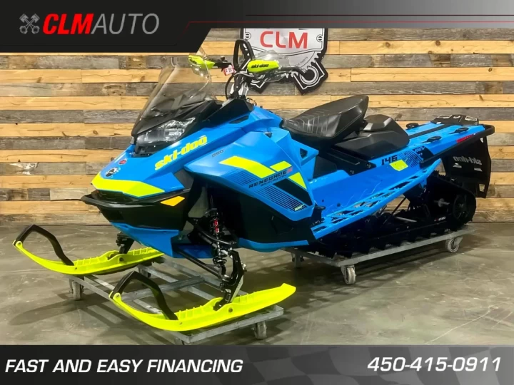 2018 BRP SKI-DOO RENEGADE BACKCOUNTRY X 850 E-TEC 146'' X 2'' + REV GEN4 + COULEUR RARE 
