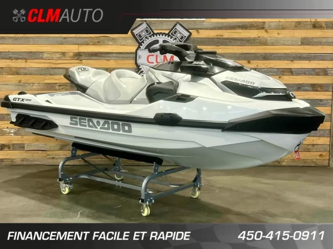BRP SEA-DOO GTX LIMITED 325 H.P + IBR + VTS + IDF + ECRAN 10'' + AUDIO PREMIUM + 3 PASSAGERS + RARE & A1 - 2026