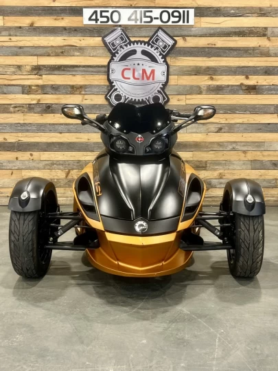 2008 BRP CAN-AM SPYDER RS-S / SM-5 MANUELLE @ CLUTCH + FOX PODIUM + 44585 KM + COULEUR RARE & A1 