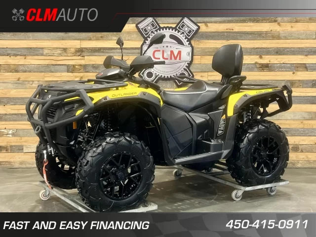 BRP CAN-AM OUTLANDER MAX XT 700 EFI + DPS + 4X4 + SEULEMENT 348 KM + CONDITION A1  2024