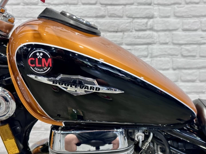 2013 SUZUKI BOULEVARD S40 650 cc + SEULEMENT 22408 KM + RARE & A1 