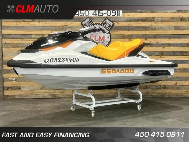 BRP SEA-DOO GTS 130 H.P + 3 PASSAGERS + 176 HR + IMPECCABLE A1  2016