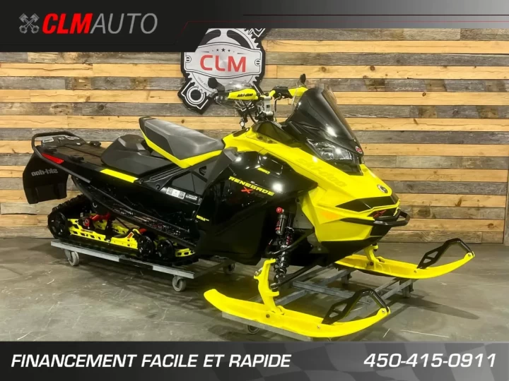 2022 BRP SKI-DOO RENEGADE X-RS 850 E-TEC 137''+ REV GEN4 + COULEUR RARE & CONDITION A1 