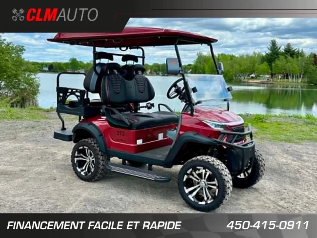 MATRYX F4 - V.E CART DE GOLF ELECTRIQUE LUXUEUX A 4 PASSAGERS + TOUTE ÉQUIPÉE + RARE & A1 - 2024